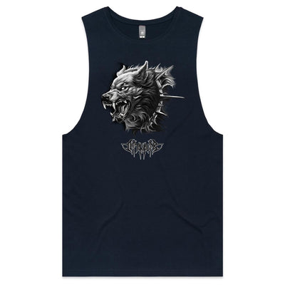 WEREWOLF - Mens Sleeveless T-Shirt - FRONT PRINT