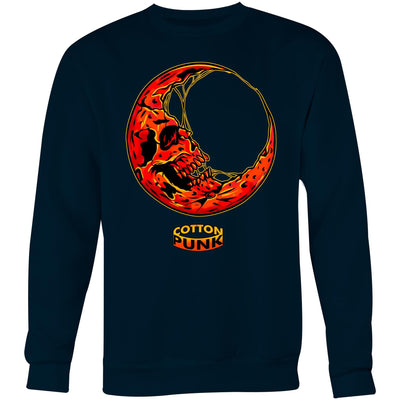 BLOOD MOON - Mens Sweatshirt - FRONT PRINT