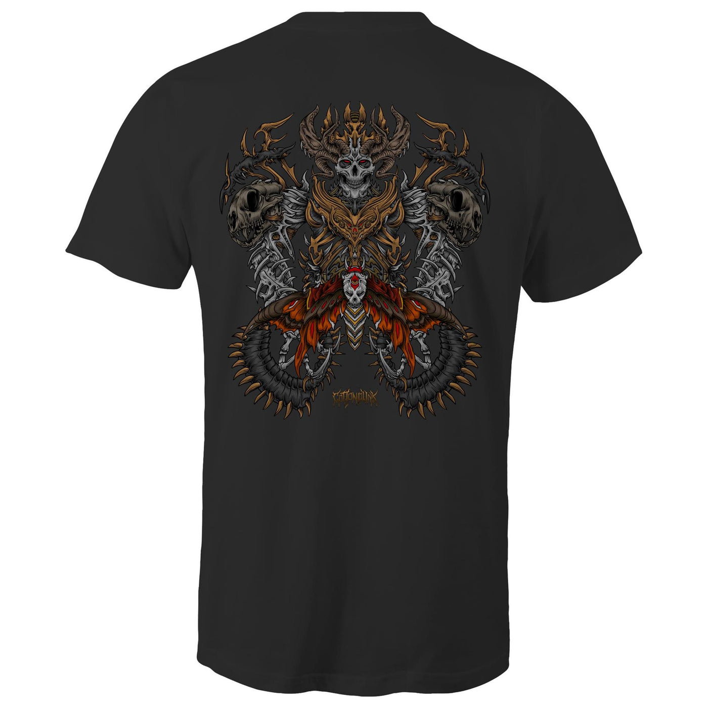 DEATHMOTH KING - Mens T-Shirt - BACK PRINT