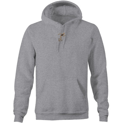 DEATH BY CARDIO - Mens Pocket Hoodie - BACK PRINT