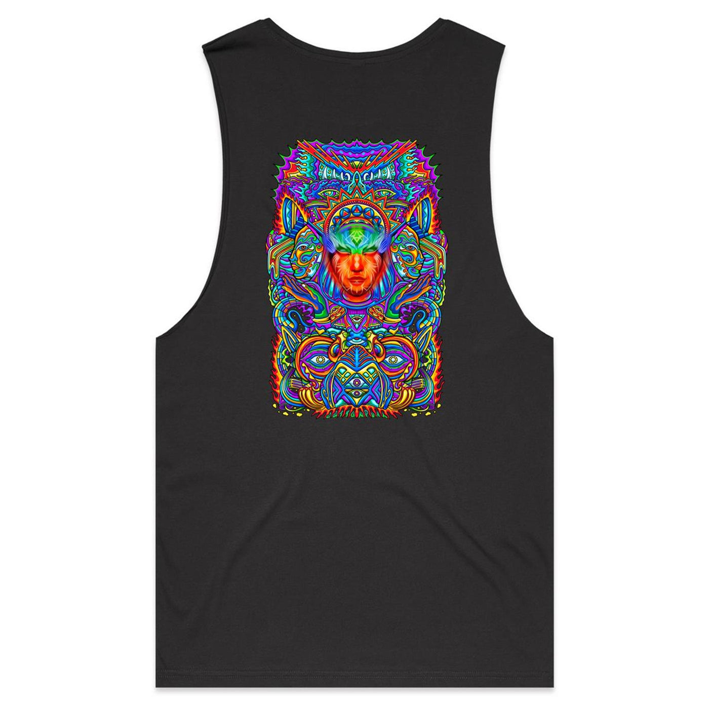 DEATH OF THE EGO - Mens Sleeveless T-Shirt - BACK PRINT