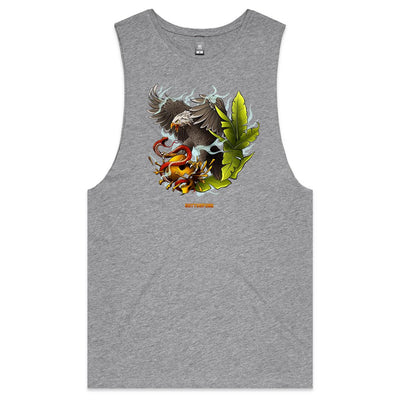 EAGLE - Mens Sleeveless T-Shirt - FRONT PRINT