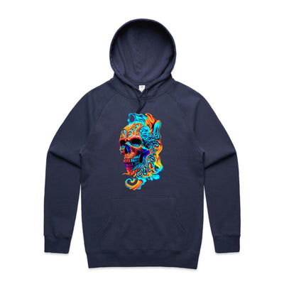 LUCID DREAM II - Mens Pocket Hoodie - FRONT PRINT