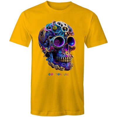 GEARS OF TIME V2 - Mens T-Shirt - FRONT PRINT