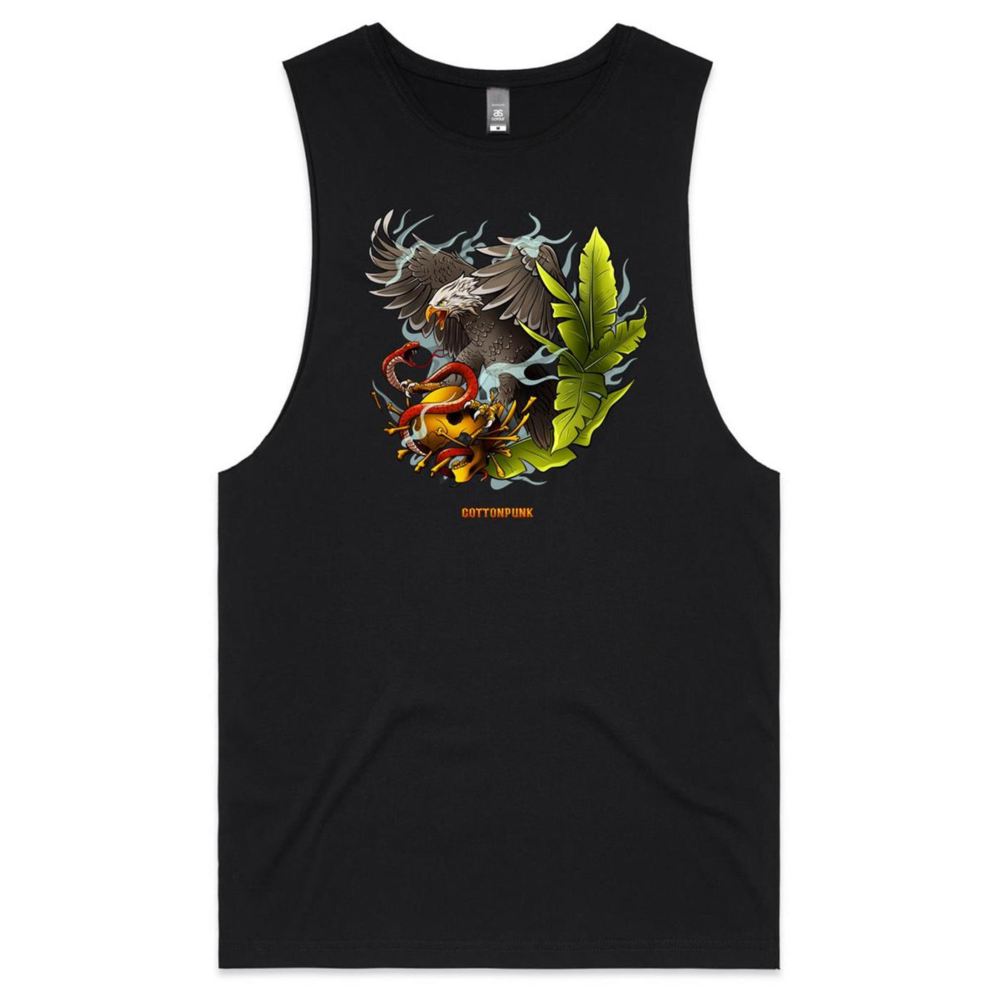 EAGLE - Mens Sleeveless T-Shirt - FRONT PRINT