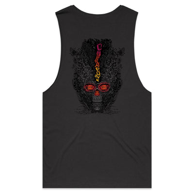 FRAGMENTED DETOX - Mens Sleeveless T-Shirt - BACK PRINT