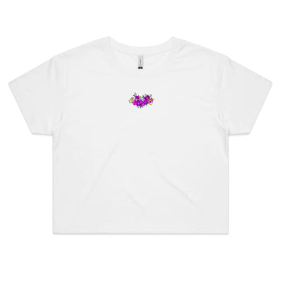 HUMMINGBIRD - Womens Crop - BACK PRINT