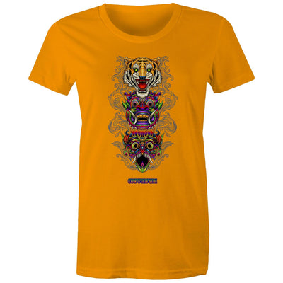 BALI SPIRITS (W) - Womens T-Shirt - FRONT PRINT