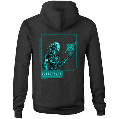 AI CONTROL III - Mens Pocket Hoodie - BACK PRINT