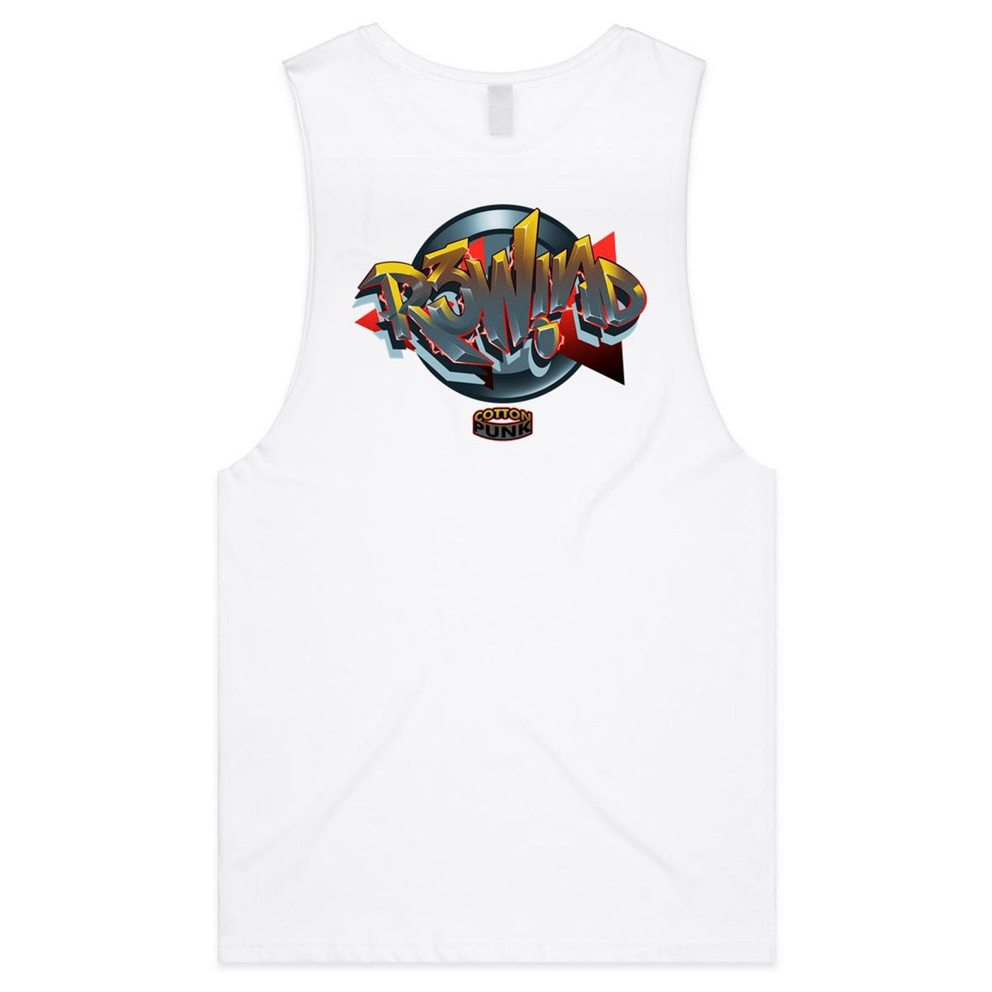 R3WIND - Mens Sleeveless T-Shirt - BACK PRINT