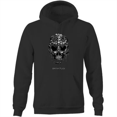 IT'S GETTING DARK - Mens Pocket Hoodie - FRONT PRINT