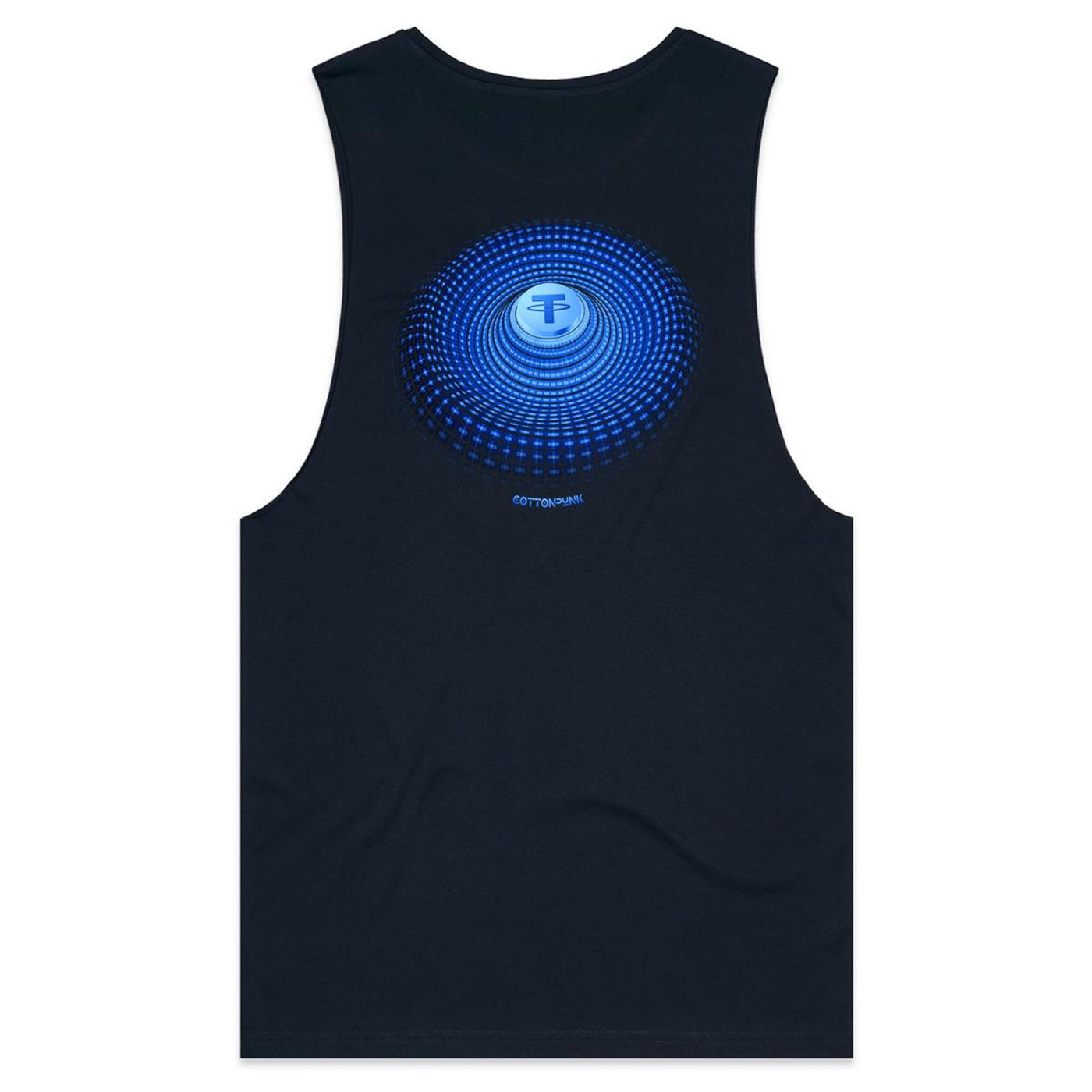 TETHER - Mens Sleeveless T-Shirt - BACK PRINT