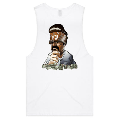 NEED MONEY 4 FERRARI - Mens Sleeveless T-Shirt - BACK PRINT