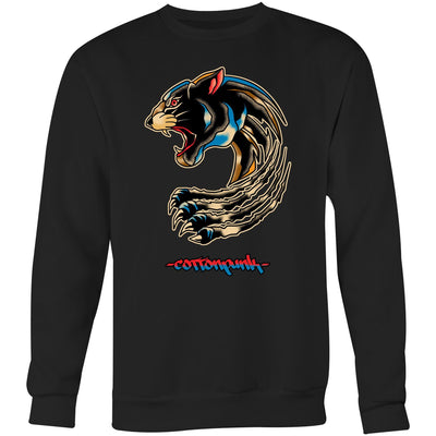 PANTHER (RT) - Mens Sweatshirt - FRONT PRINT