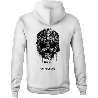 IT'S GETTING DARK - Mens Pocket Hoodie - BACK PRINT