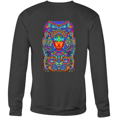 DEATH OF THE EGO - Mens Sweatshirt - BACK PRINT