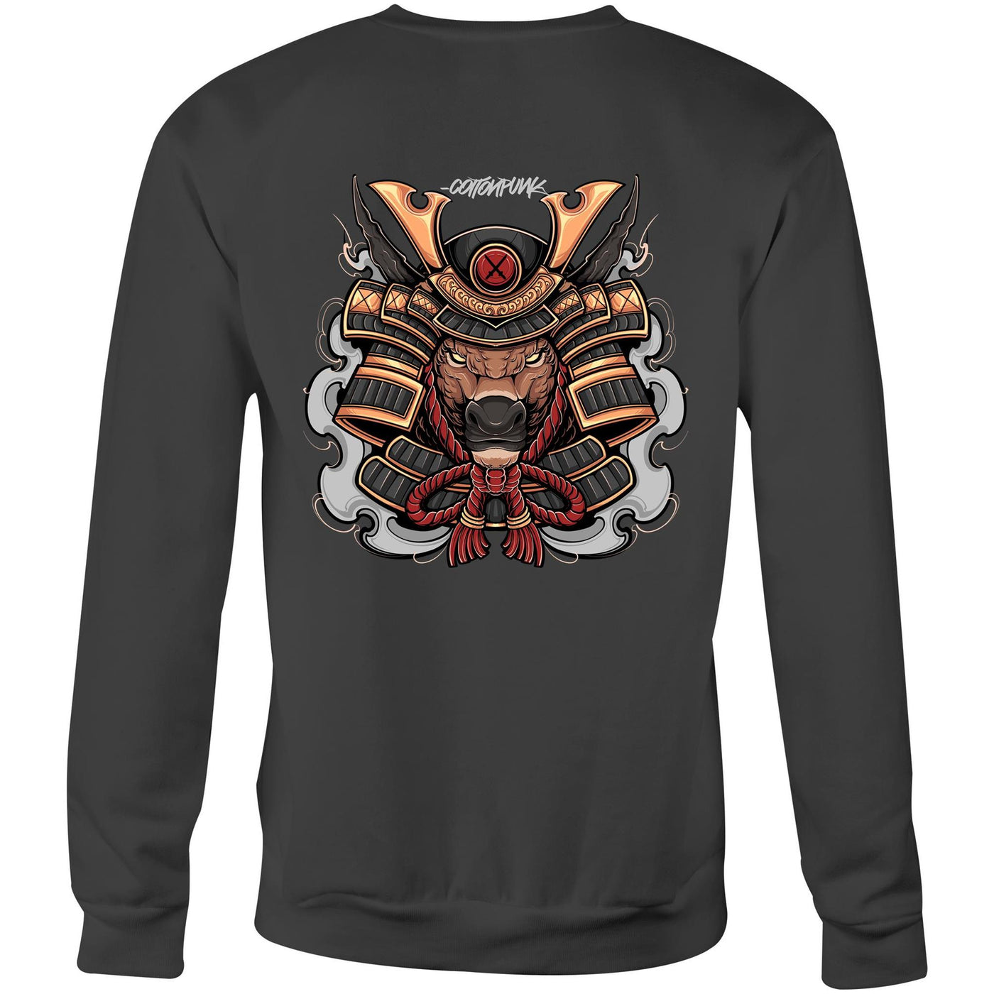 SPIRIT OX - Mens Sweatshirt - BACK PRINT