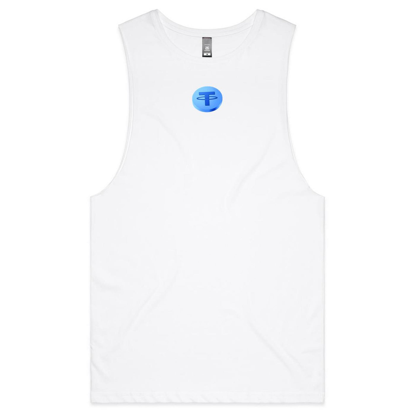 TETHER - Mens Sleeveless T-Shirt - BACK PRINT