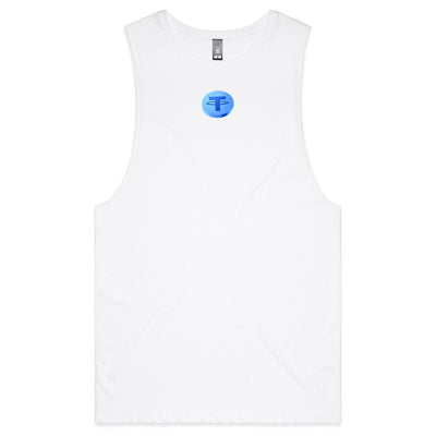 TETHER - Mens Sleeveless T-Shirt - BACK PRINT