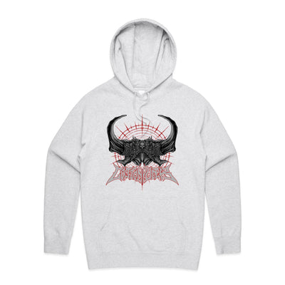 BLACK SPELL - Mens Pocket Hoodie - FRONT PRINT