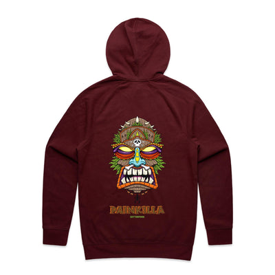 PAINKILLA (R) - Mens Pocket Hoodie - BACK PRINT