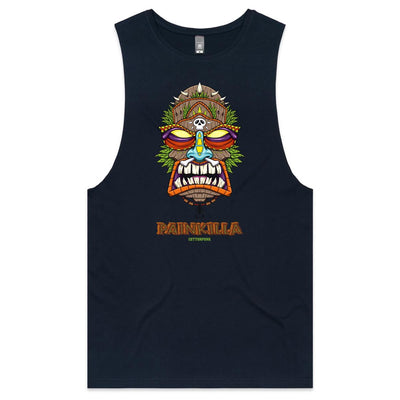 PAINKILLA - Mens Sleeveless T-Shirt - FRONT PRINT