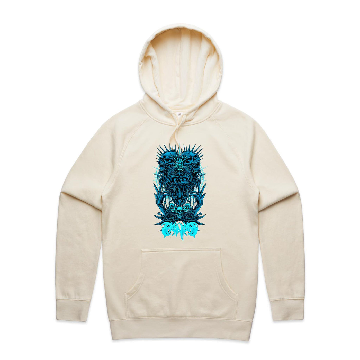 PARANOID - Mens Pocket Hoodie - FRONT PRINT