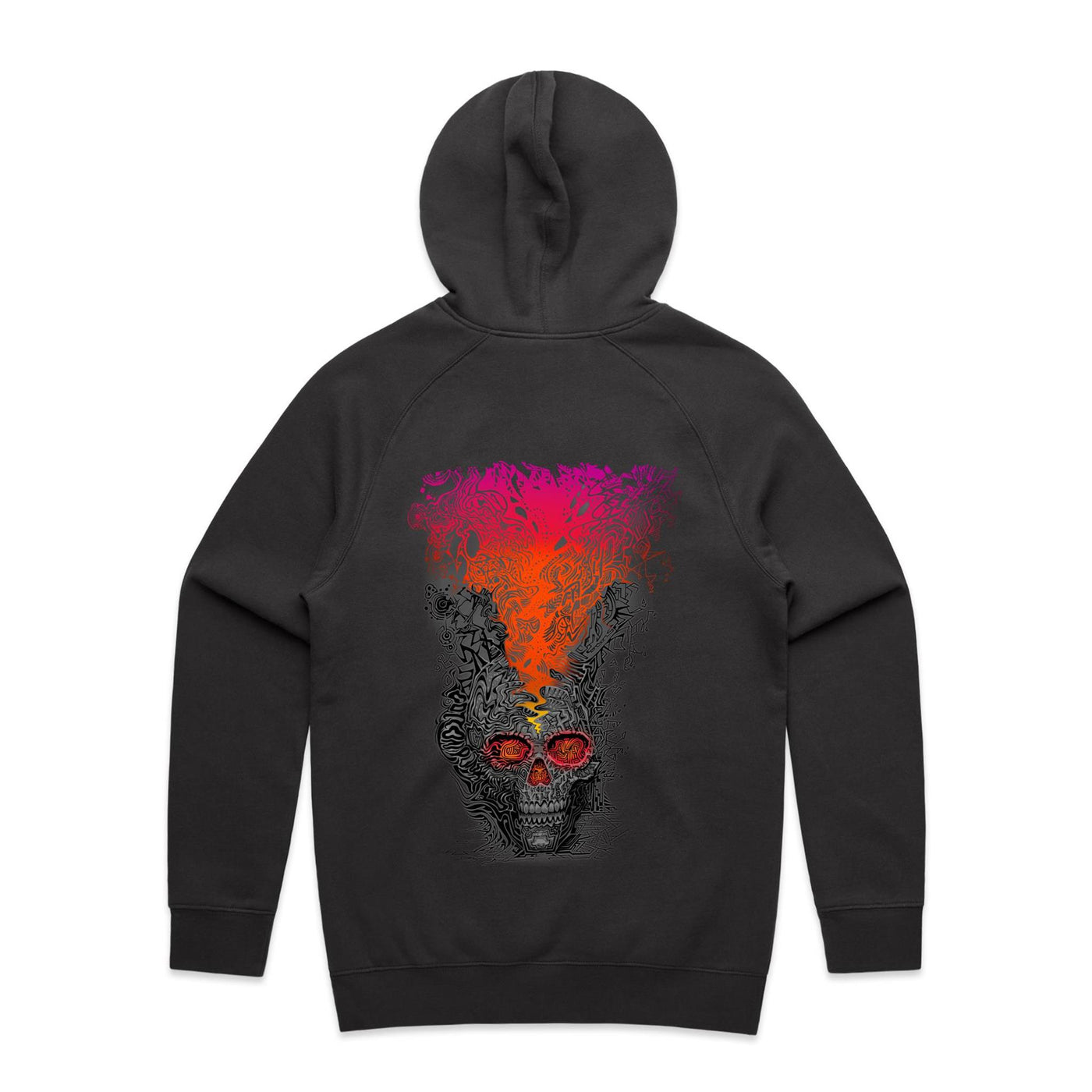 DIGITAL DETOX - Mens Pocket Hoodie - BACK PRINT