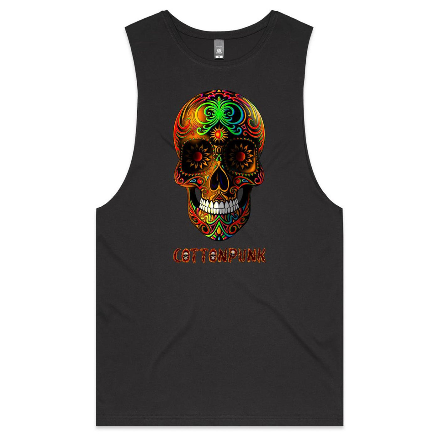 DEATH IN CANCÚN - Mens Sleeveless T-Shirt - FRONT PRINT