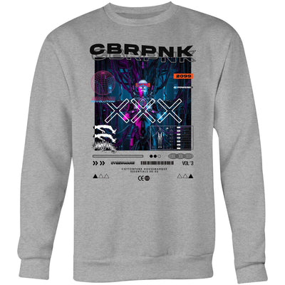 CBRPNK - Mens Sweatshirt - FRONT PRINT