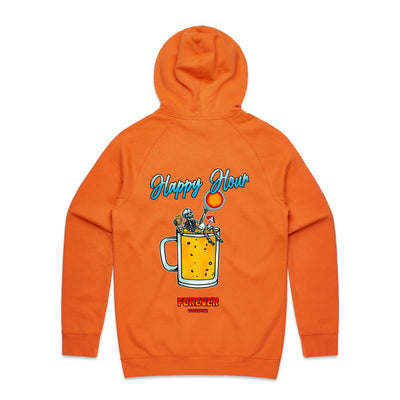 IS IT STILL HAPPY HOUR? - Mens Pocket Hoodie - BACK PRINT