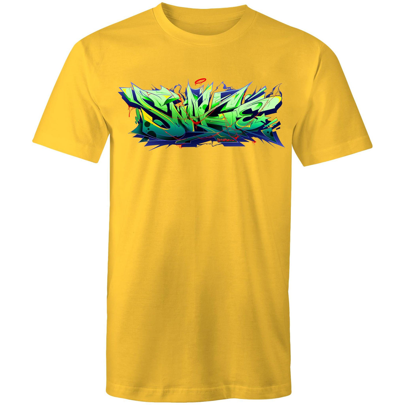 SNAKE (R) - Mens T-Shirt - FRONT PRINT