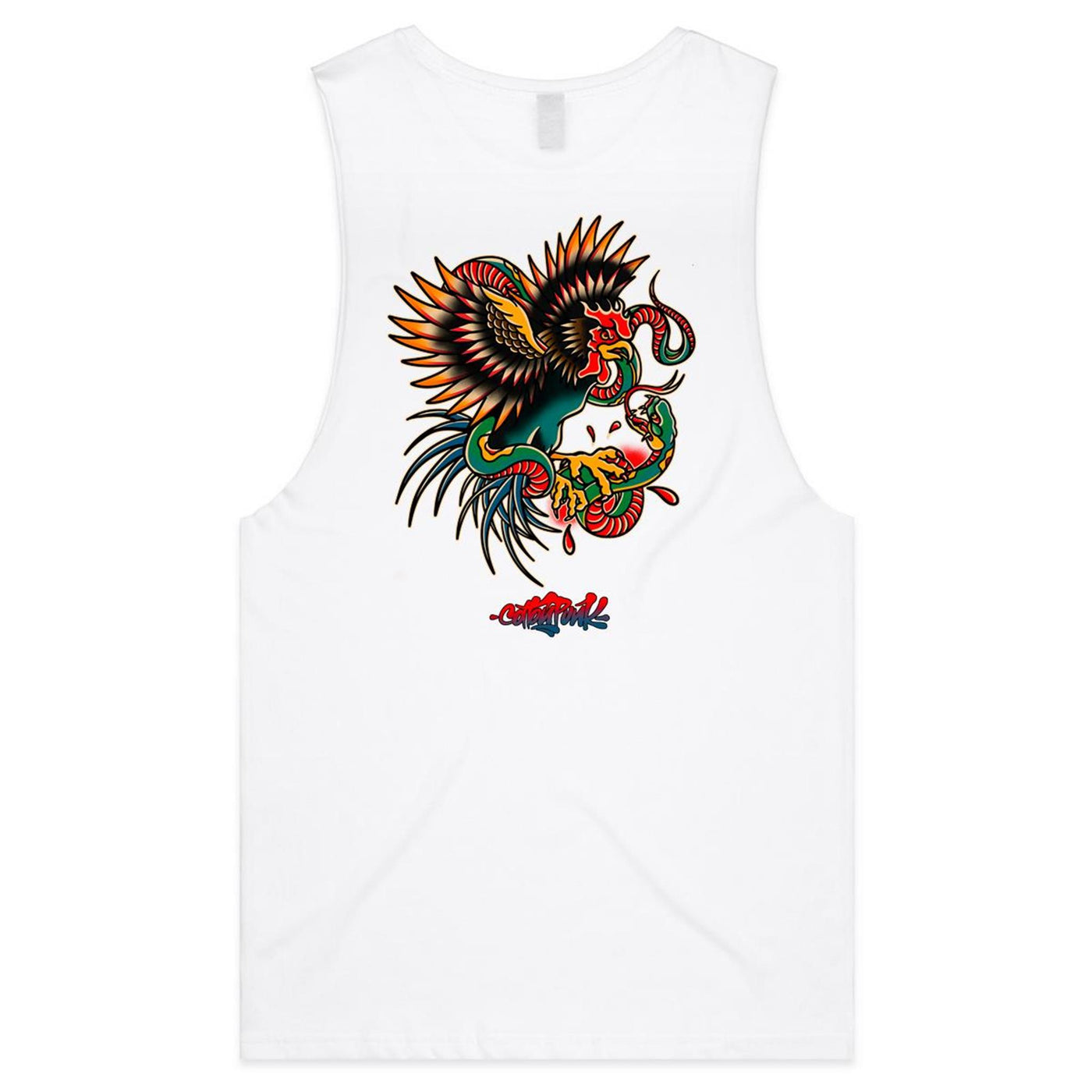 COME AND GET SOME - Mens Sleeveless T-Shirt - BACK PRINT