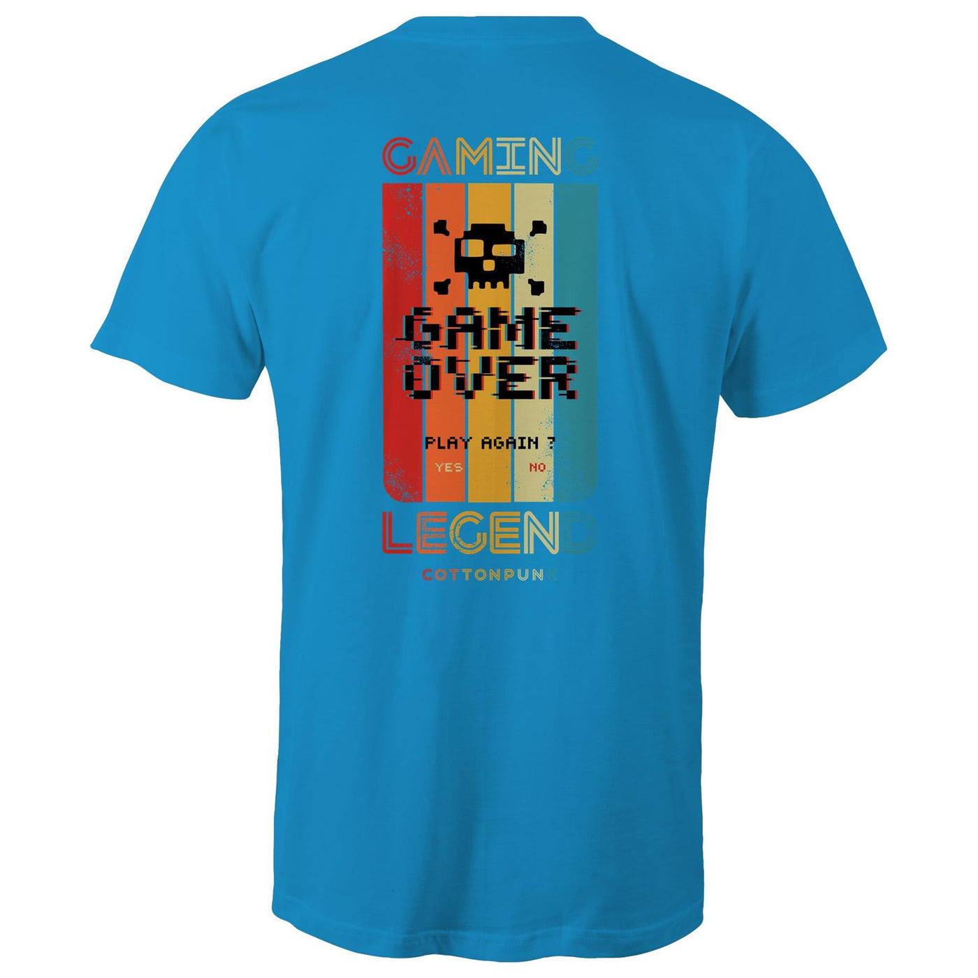 GAMING LEGEND - Mens T-Shirt - BACK PRINT