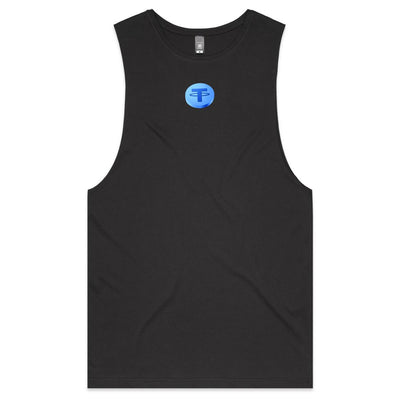 TETHER - Mens Sleeveless T-Shirt - BACK PRINT