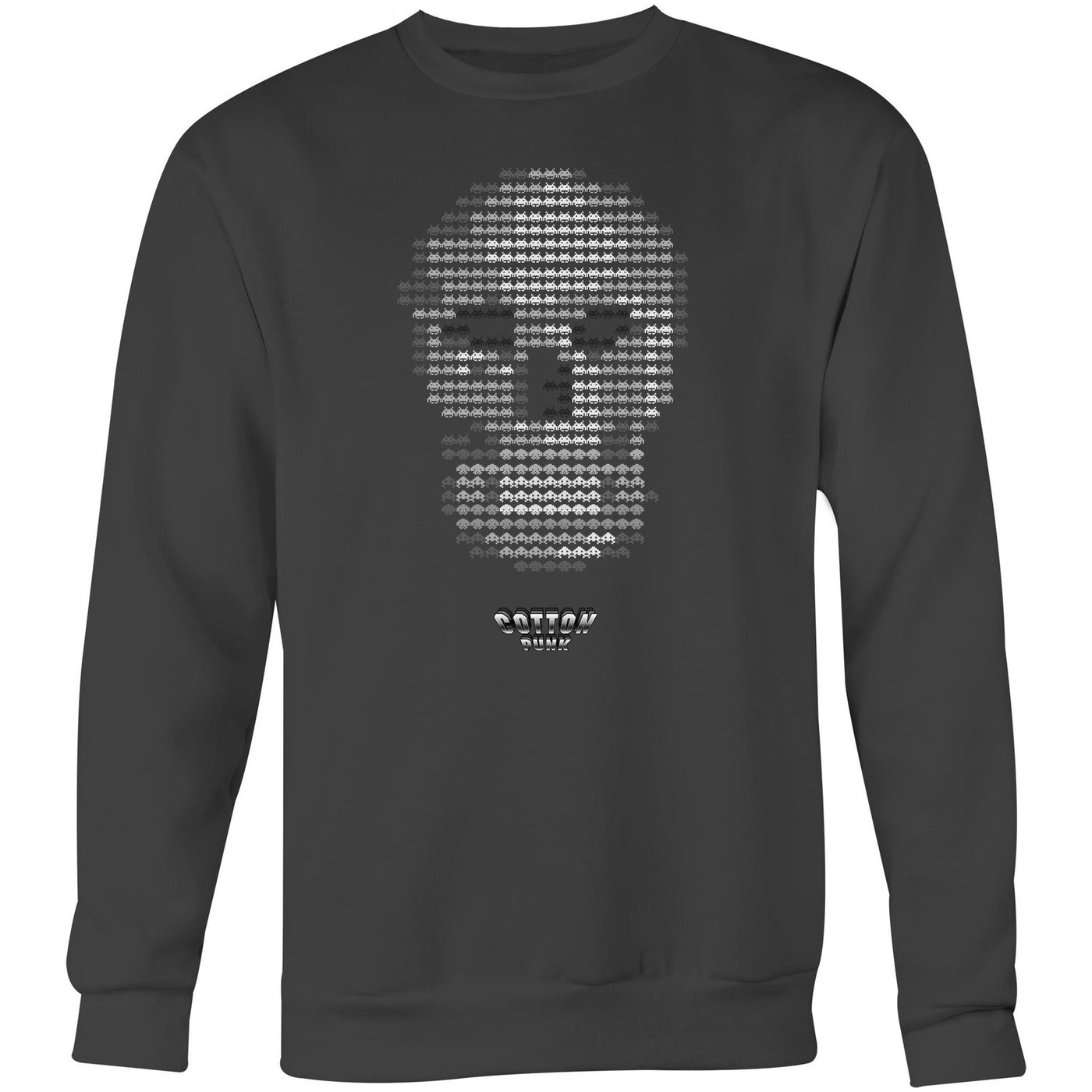 DEATH INVADERS - Mens Sweatshirt - FRONT PRINT