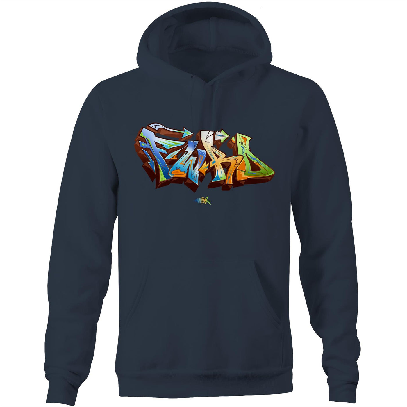 FWRD - Mens Pocket Hoodie - FRONT PRINT