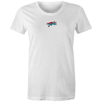 BIRD OF PREY (W) - Womens T-Shirt - BACK PRINT