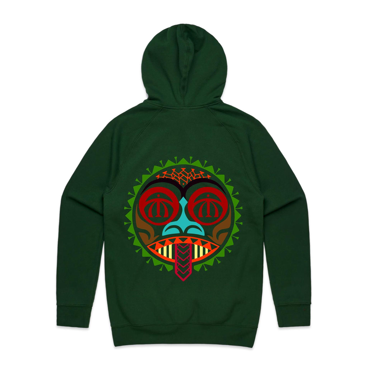 SYCHO (R) - Mens Pocket Hoodie - BACK PRINT