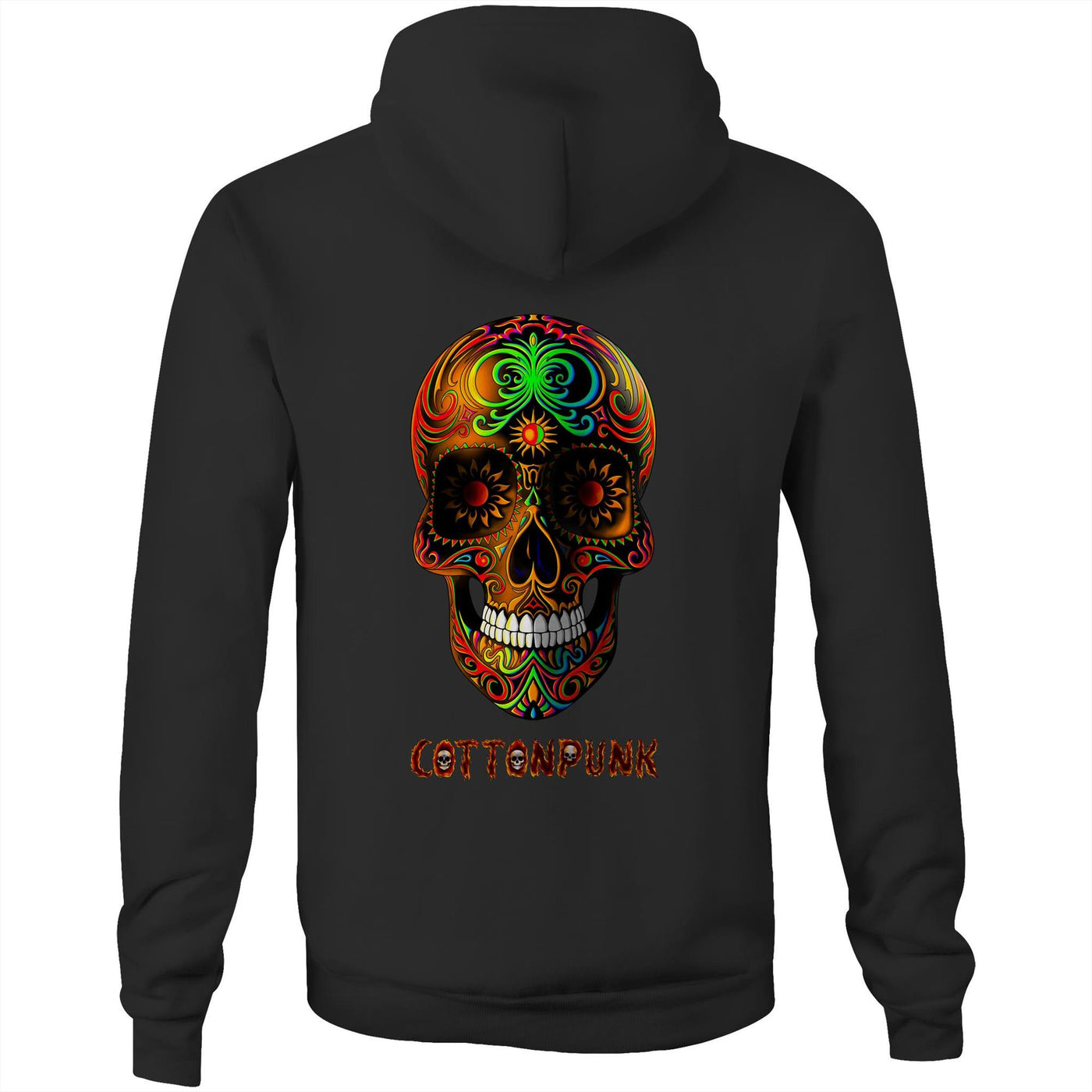 DEATH IN CANCÚN - Mens Pocket Hoodie - BACK PRINT