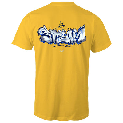 STEAM - Mens T-Shirt - BACK PRINT