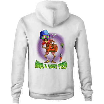 HAVE A NICE TRIP 2 - Mens Pocket Hoodie - BACK PRINT