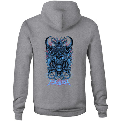 BLACK MAGIC IV - Mens Pocket Hoodie - BACK PRINT