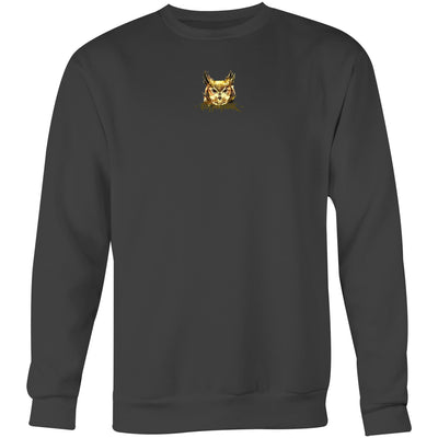 SILENT HUNTER - Mens Sweatshirt - BACK PRINT