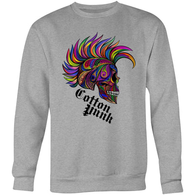 WT PUNK - Mens Sweatshirt - FRONT PRINT