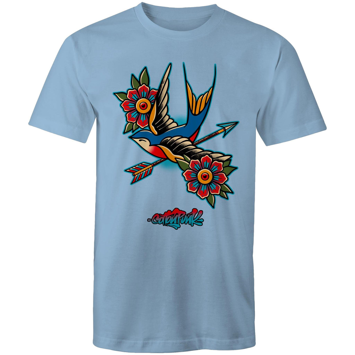 BIRD OF PREY - Mens T-Shirt - FRONT PRINT