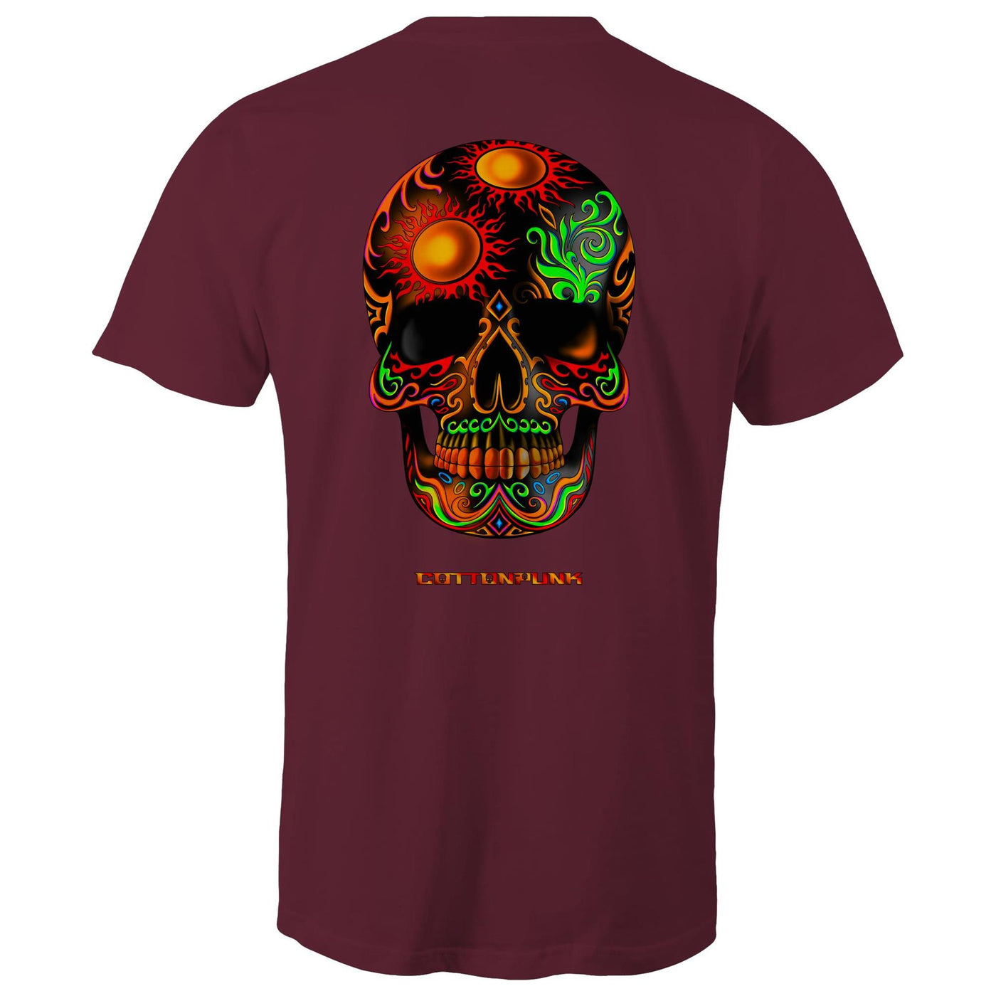 DEATH BY SUNSET - Mens T-Shirt - BACK PRINT