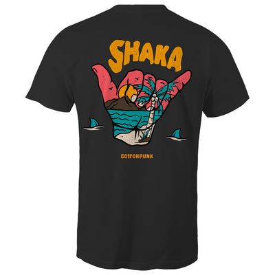 SHAKA - Mens T-Shirt - BACK PRINT