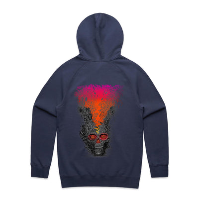 DIGITAL DETOX - Mens Pocket Hoodie - BACK PRINT