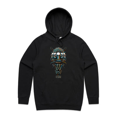 experiMENTAL - Mens Pocket Hoodie - FRONT PRINT